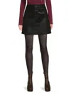 Joe's Jeans Women's The Jessica Coated Miniskirt