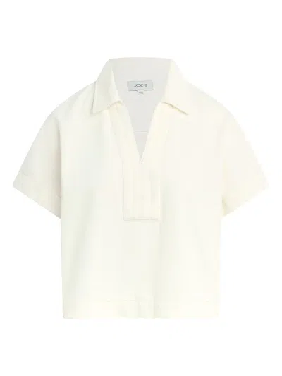 Joe's Jeans The Lillian Denim Pullover Shirt In White