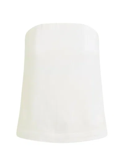 Joe's Jeans The Lara Strapless Top In White