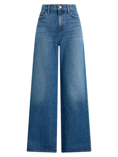 Joe's Jeans Women's The Mia High-rise Wide-leg Jeans In Blue