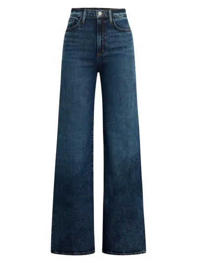 Joe's Jeans Women's The Mia High-rise Wide-leg Jeans In Pink