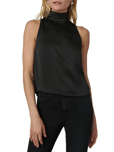 Joe's Jeans Women's The Sarah Mock Turtleneck Top In Black