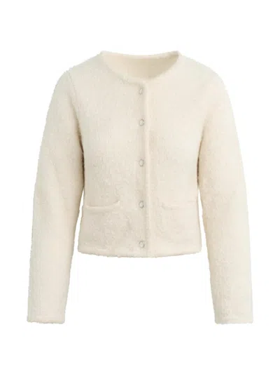 Joe's Jeans Women's The Talia Cardigan Jacket In White