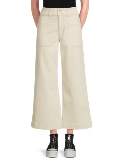 JOE'S JEANS WOMEN'S WIDE-LEG CARGO DENIM PANTS