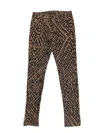 Joe's Jeans Women's Wild Print Mid Rise Skinny Jeans In Brown, Black In Multi
