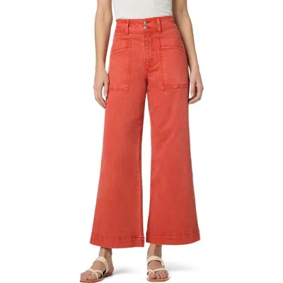 Joe's Ankle Cargo Wide Leg Jeans