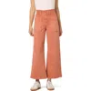 Joe's Ankle Cargo Wide Leg Jeans In Terracotta