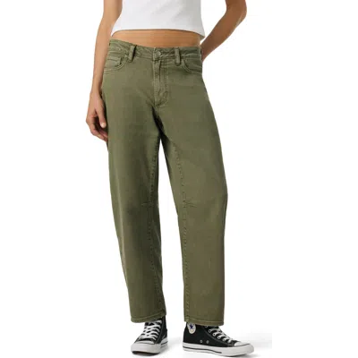 Joe's Barrel Leg Jeans In Olivine
