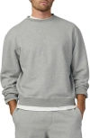 Joe's Bespoke Cotton Sweatshirt In Heather Grey