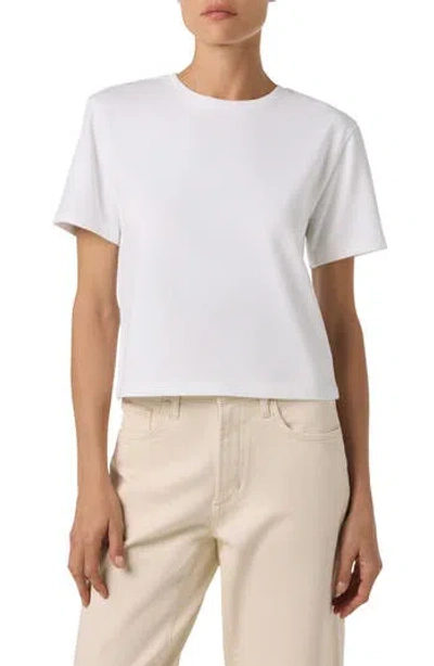 Joe's Boxy Cotton T-shirt In White