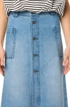 Joe's Cargo Denim Midi Skirt In Estonia