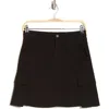 Joe's Cargo Mini Skirt In Black