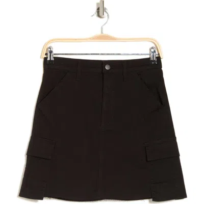 Joe's Cargo Miniskirt In Black