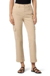 Joe's Cargo Straight Leg Ankle Jeans In Taupe