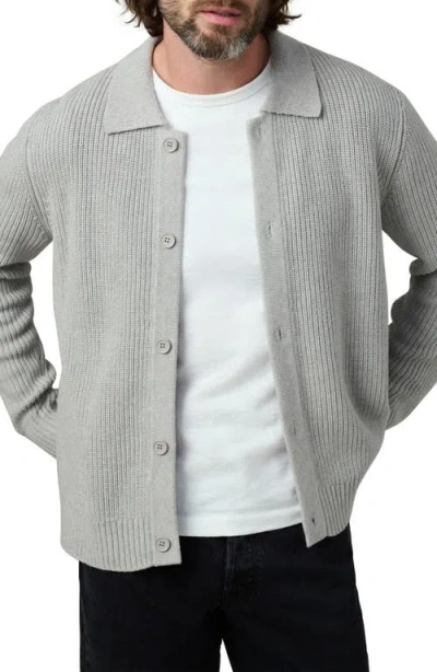 Joe's Cassian Full Button Cardigan In Gray