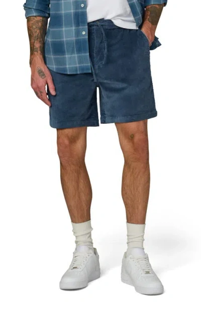 Joe's Clarkson Drawstring Corduroy Shorts In Blue