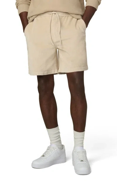 Joe's Clarkson Drawstring Corduroy Shorts In Neutral