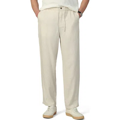 Joe's Clarkson Stripe Linen Pants In Flax Stripe