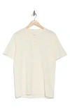 Joe's Cotton Blend Henley T-shirt In Ecru
