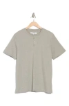 Joe's Cotton Blend Henley T-shirt In Olive