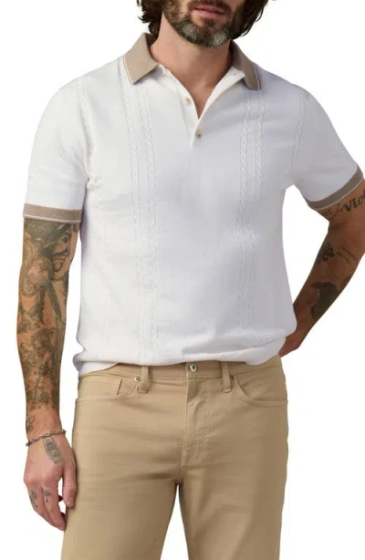 Joe's Cotton Blend Tennis Polo In Multi