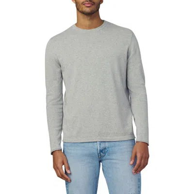 Joe's Cotton Crewneck Sweater In Gray