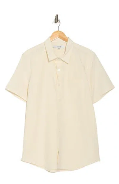 Joe's Cotton Seersucker Short Sleeve Button-up Shirt