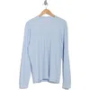 Joe's Crewneck Waffle Knit Long Sleeve T-shirt In Sky Blue