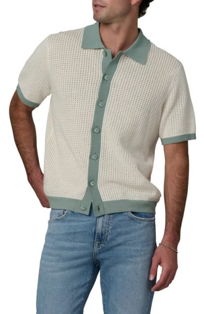 Joe's Crochet Cabana Cardigan In White