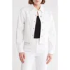 Joe's Crop Denim Jacket In White