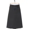 Joe's Denim Maxi Skirt In Amelia