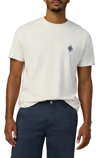 Joe's Embroidered Chest Patch T-shirt In Neutral