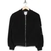 Joe's Faux Shearling Bomber Jacket In Black