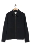 Joe's Full Zip Nylon Jacket In Blue