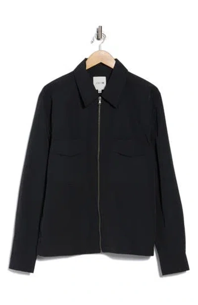 Joe's Full Zip Nylon Jacket In Blue