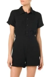 Joe's Gauze Romper In Black