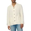Joe's Hemingway Writer's Long Sleeve Camp Shirt In Neutral