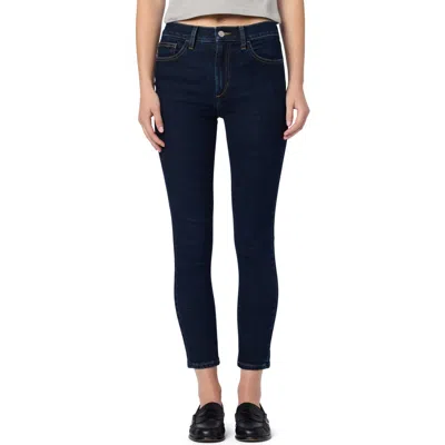 Joe's High Waist Ankle Skinny Jeans In Blue