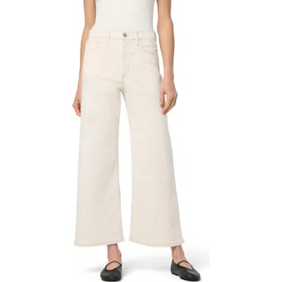 Joe's High Waist Ankle Wide Leg Jeans In Neutral