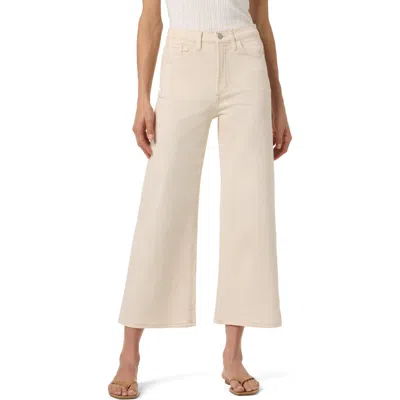 Joe's High Waist Ankle Wide Leg Jeans In Neutral