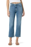 Joe's The Callie High Waist Crop Bootcut Jeans In Blue