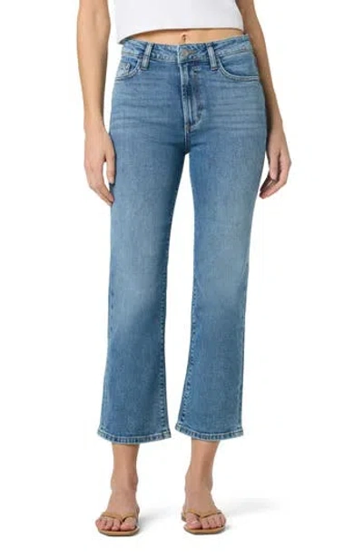 Joe's High Waist Crop Bootcut Jeans In Brown