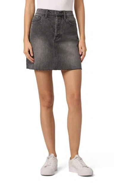 Joe's High Waist Denim Skirt In Anastasia