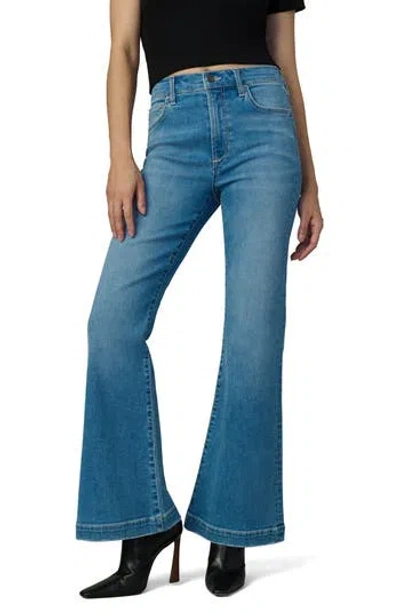 Joe's High Waist Flare Jeans In Madonna