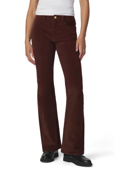Joe's Inez High Waist Bootcut Corduroy Jeans In Brown