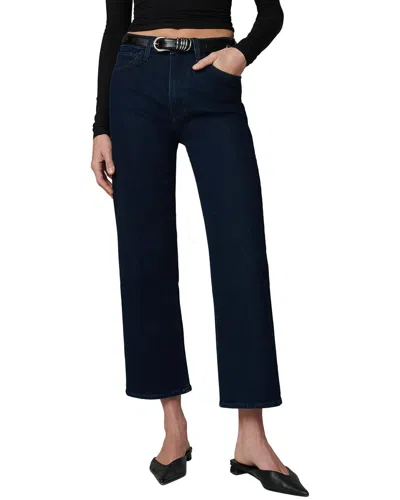 Joe's Jeans The Blake Don't Worry Cropped Wide Leg Jean In Blue