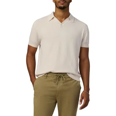Joe's Johnny Collar Polo In Neutral