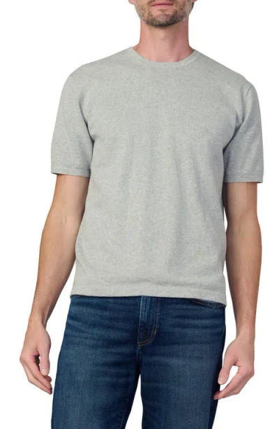 Joe's Jules Sweater Knit Cotton T-shirt In Gray