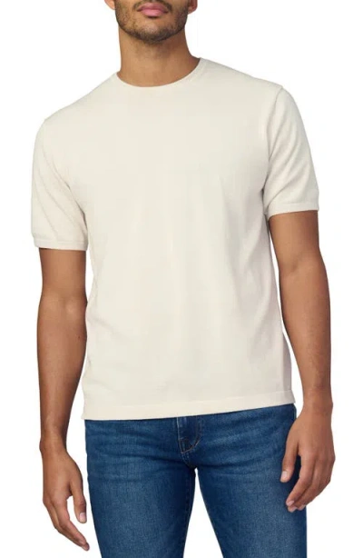 Joe's Jules Sweater Knit Cotton T-shirt In Gray
