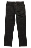 Joe's Kids' Brixton Camo Print Slim Straight Leg Jeans In Brown